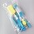 Rinhoo 7pcs Baby Feeding Bottle Cleaning Sponge Brushes Set