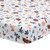 Disney 100% Polyester Fitted Crib Sheets, Baby Lion King Adventure, White
