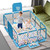 Stoneway 71 Inch Baby Toddler Playpen Portable Kids Safety Play Center Yard Home Indoor Fence Anti-fall Play Pen, Playpens For Babies And Infants, Extra Large Playard Blue Red
