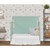 Dream On Me Bellport 4 In 1 Convertible Mini/ Portable Crib I Mini Baby Crib I Includes 1.5 Mattress In Light Seafoam Green