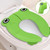 Kids Folding Potty Seat Pad Portable Travel Baby Toddler Toilet Training Cover Cushion, Folding Potty Seat Pad, Mutocar Potty Seat Cover (green Frog)