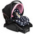 Disney Baby Light 'n Comfy 35 Infant Car Seat, Peeking Minnie