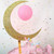 Cake Topper Creative Decorative Moon Birthday Cake Topper Cake Decoration