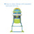 Cosco Simple Fold Deluxe High Chair With 3-position Tray, Monster Syd