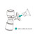 Zentree Silicone Flange Insert Breast Shield 17/19/21mm For 24mm 27mm 30mm Breast Pump