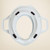 Toddler Travel Potty Seat 2 In 1 Portable Toilet Seat For Kids Convenient Assistant White