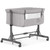 Dream On Me Zimal Bassinet And Bedside Sleeper, Grey
