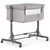 Dream On Me Zimal Bassinet And Bedside Sleeper, Grey