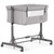 Dream On Me Zimal Bassinet And Bedside Sleeper, Grey