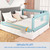 Insma Bed Rails For Toddlers Extra Tall Kids Bed Guardrail, Vertical Lifting Collapsible Baby Safety Bed Rail Guards Fit Twin, Full, Three Quarters, King Size Bed, 1 Pack