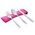 Forks,3pcs Stainless Steel Fork Spoon Tableware Travel Camping Cutlery Dinnerware Pk