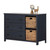 South Shore Cotton Candy 3-drawer Dresser With Baskets, Blueberry