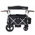 Keenz 7s+ Ultimate 4-passenger Baby Toddler Wheeled Stroller Wagon, Black