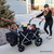 Keenz 7s+ Ultimate 4-passenger Baby Toddler Wheeled Stroller Wagon, Black
