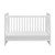 Baby Relax Miles 2-in-1 Convertible Crib, Nursery Furniture, White