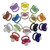 Sjenert Adult Sized Pacifier Silicone Pacifier Dummy For Adults Babies(purple)