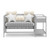 Graco Fable 4-in-1 Convertible Baby Crib And Changer, Pebble Gray