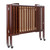 Dream On Me Folding Full Size Convenience Crib, Espresso