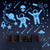 Glow In The Dark Stars And Planet Wall Stickers, Galaxy Astronaut Rocket Spacecraft Alien Wall Decals - Blue