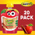 Mott's Cinnamon Applesauce, 3.2 Oz Clear Pouches, 20 Pack