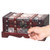 Vintiquewise Qi003037.s.lk 4.4 X 9 X 5 In. Old World Map Wooden Small Trunk With Padlock, Cherry - Small