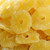 Bulk Pineapple Rings Dried And Sweetened 10 Pound Wholesale Box