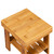 Wood Kids Children Bench Small Bamboo Step Stool Load-bering 330 Lbs, Wood Color