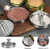 Ninebecj Burger Patty Maker Mold Stainless Steel Burger Patty Mould Non- Stick Mould For Grilling Cooking Burger Patty Maker Stuffed Burger Mold