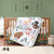 The Peanutshell Woodland Camo Crib Bedding Set For Baby Boys, 3 Piece Nursery Bed Set, Crib Comforter, Fitted Sheet, Crib Skirt