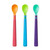 Tommee Tippee softee Weaning Spoons, Bacshield Antimicrobial Technology | Long Anti-slip Handles, Super-soft (4+ Months, 3 Count)