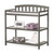 Fulenqnu Curve Top Changing Table With Pad Dapper Gray