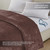 Microlight Plush Solid Fleece Twin Blanket, Microfiber Flannel Blankets Hypoallergenic Plush Bed Blankets, Coffee Flannel Fleece Blankets For Travel, Camping, Chair And Sofa-60x80"