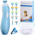 Fabulas Baby Nail File Electric Nails Trimmer With Light For Infant Kids, Blue