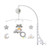 Mlfire Newborn Baby Bed Bell Baby Bedside Toy Rotating Bedside Toys With Music Animal Rattles Hanging Pendant Toys Ornament Gift Crib Musical Mobile With Music Rotating Bedsides Bell Hanging Toys