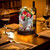 Garhelper Immortal Rose Bouquet Glass Cover Decoration Led Light Fresh In Box Preserved Symbol Of Love For Valentine's Gifts