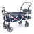 Creative Outdoor Products Push And Pull Titanium Stroller Wagon Navy Blue