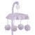 Purple Floral Rose Musical Mobile By Sweet Jojo Designs