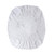 Waterproof Bassinet Sheet Mattress Pad Cover Solid Color Washable Polyester Mattress Sheet, 71x132cm