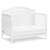 4-in-1 Convertible Crib And Dresser Changing Table Set With Mattress In White