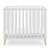 Delta Children Essex Convertible Mini Baby Crib With 2.75-inch Mattress, Greenguard Gold Certified, Bianca White/natural