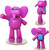 3" Tall Pocoyo 5pcs Set Action Figures Kids Toys Birthday Cake Topper Gift Playset High Quality