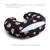 The Peanutshell Nursing Pillow For Breastfeeding, Black Floral