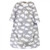 Hudson Baby Infant Plush Sleeping Bag, Sack, Blanket, Gray Clouds, 0-6 Months