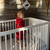 Storkcraft Equinox 3-in-1 Convertible Baby Crib White/gray