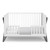 Storkcraft Equinox 3-in-1 Convertible Baby Crib White/gray