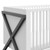 Storkcraft Equinox 3-in-1 Convertible Baby Crib White/gray