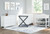 Storkcraft Equinox 3-in-1 Convertible Baby Crib White/gray
