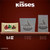 Hershey's, Kisses Milk Chocolate With Almonds Candy, Christmas, 9.4 Oz, Bag