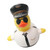 1pc Baby Shower Rubber Duck Pilot Duck Water Toy Creative Cartoon Shower Floating Toy Baby Swimming Toy
