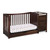Home Square 2-piece Set With 4-in-1 Crib & 4 Drawer Chest In Espresso